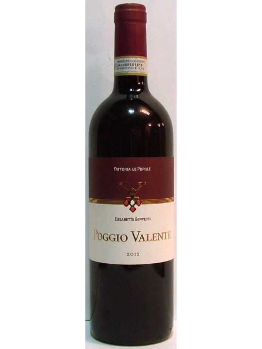 MORELLINO DI SCANSANO POGGIO VALENTE RISERVA 2012 - LE PUPILLE