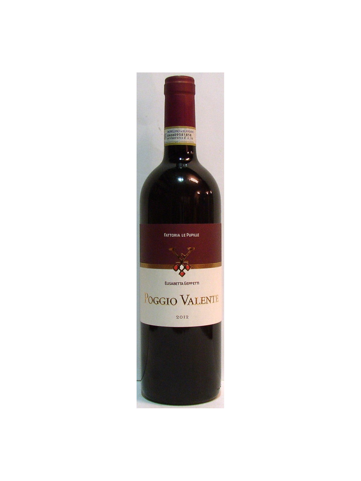 MORELLINO DI SCANSANO POGGIO VALENTE RISERVA 2012 - LE PUPILLE