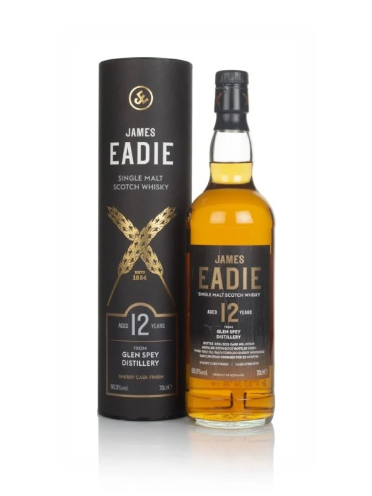 SPEYSIDE WHISKY GLEN SPEY 12 YO 2007/2020 SHERRY CASK FINISH - JAMES EADIE