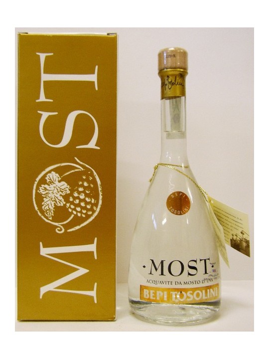 MOST ACQUAVITE DA MOSTO D'UVA ASTUCCIATA BEPI TOSOLINI