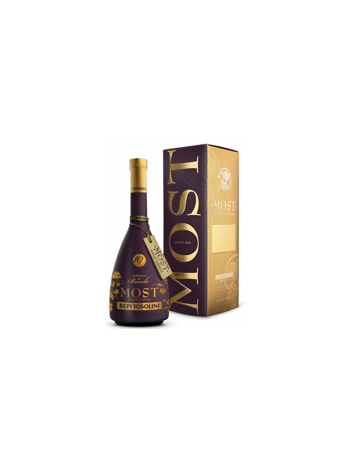 MOST ACQUAVITE DA MOSTO D'UVA BARRIQUE EX BAROLO - BEPI TOSOLINI