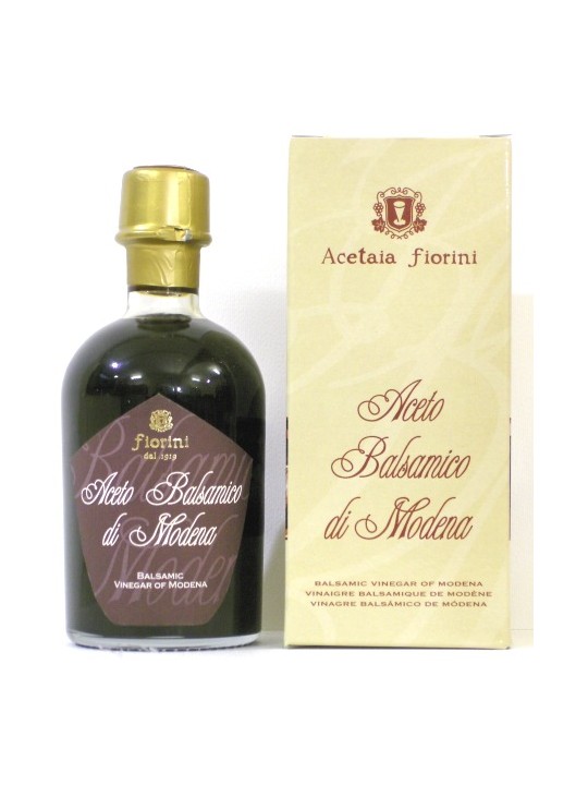ACETO BALSAMICO DI MODENA FIORINI BOTTIGLIA BASSA