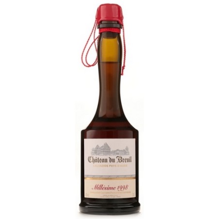 CALVADOS PAYS D'AUGE AOC MILLESIME' 1998 CHATEAU DU BREUIL