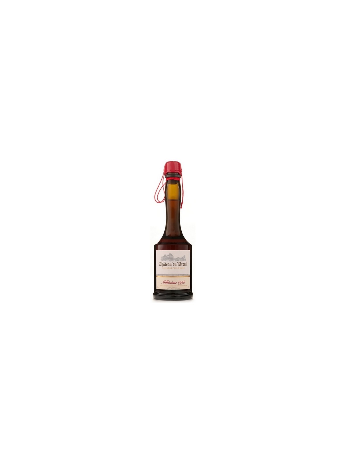CALVADOS PAYS D'AUGE AOC MILLESIME' 1998 CHATEAU DU BREUIL