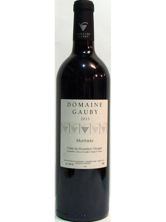 MUNTADA 2013 COTES DU ROUSSILLON VILLAGES AOC - DOMAINE GAUBY