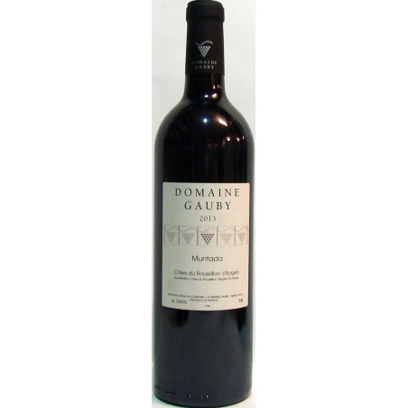 MUNTADA 2013 COTES DU ROUSSILLON VILLAGES AOC - DOMAINE GAUBY