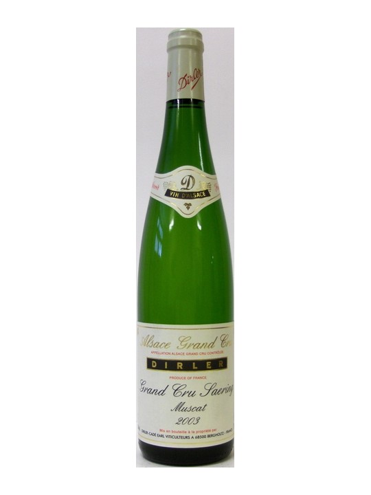 MUSCAT GRAND CRU SAERING 2003 DIRLER
