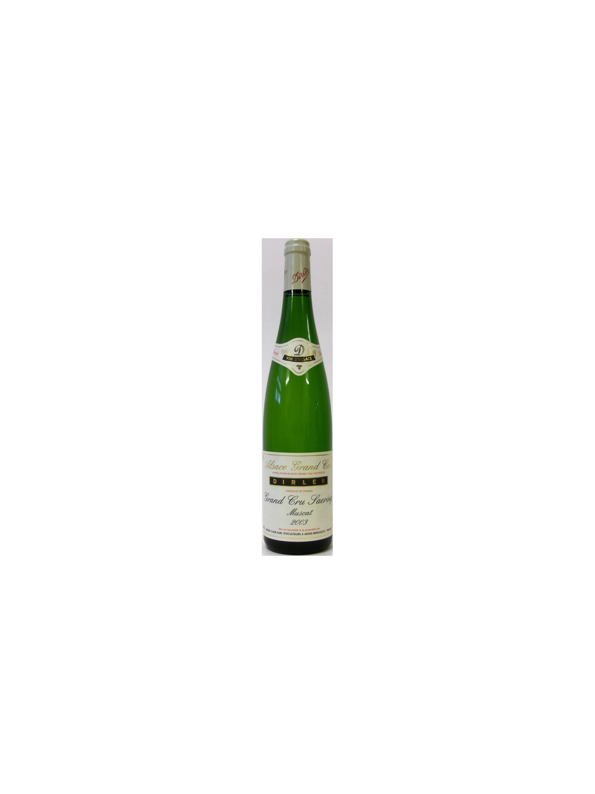 MUSCAT GRAND CRU SAERING 2003 DIRLER