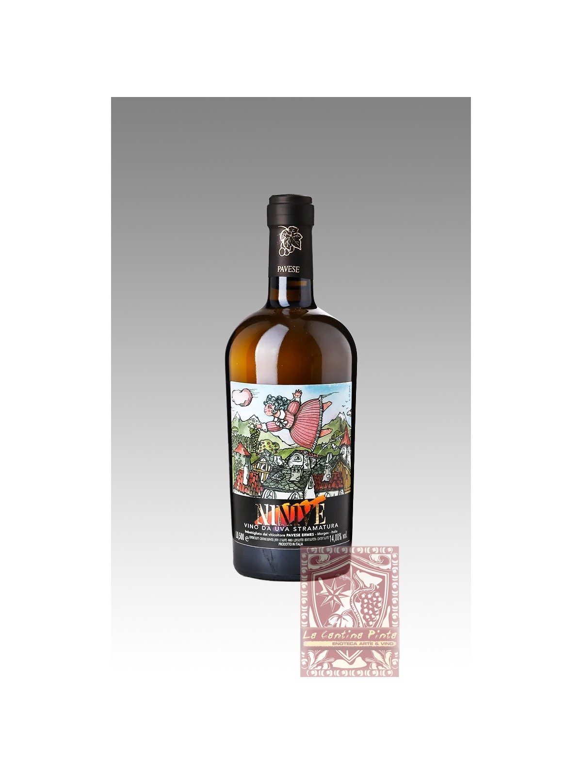 NINIVE VINO DA UVE STRAMATURE ERMES PAVESE