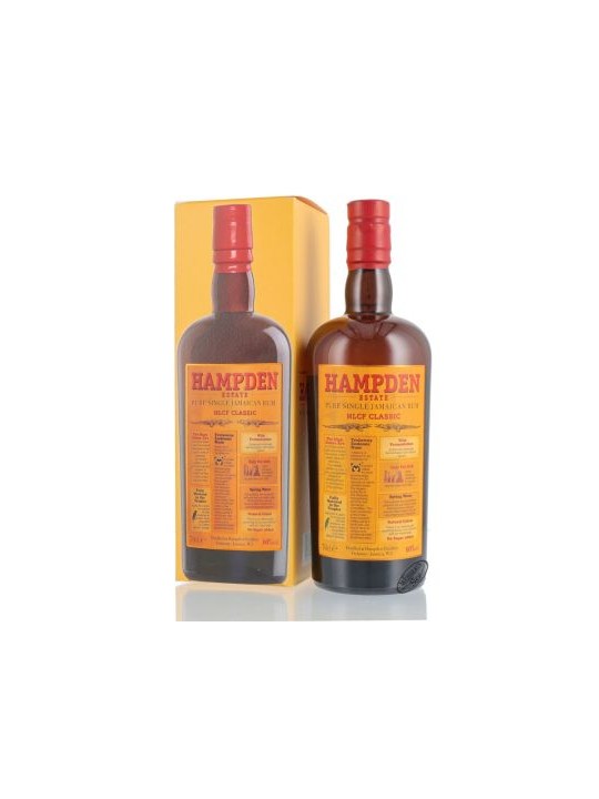 HAMPDEN ESTATE PURE SINGLE JAMAICAN RUM HLCF OVERPROOF CLASSIC RHUM DELLA GIAMAICA