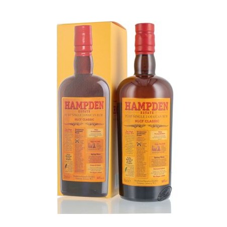HAMPDEN ESTATE PURE SINGLE JAMAICAN RUM HLCF OVERPROOF CLASSIC RHUM DELLA GIAMAICA