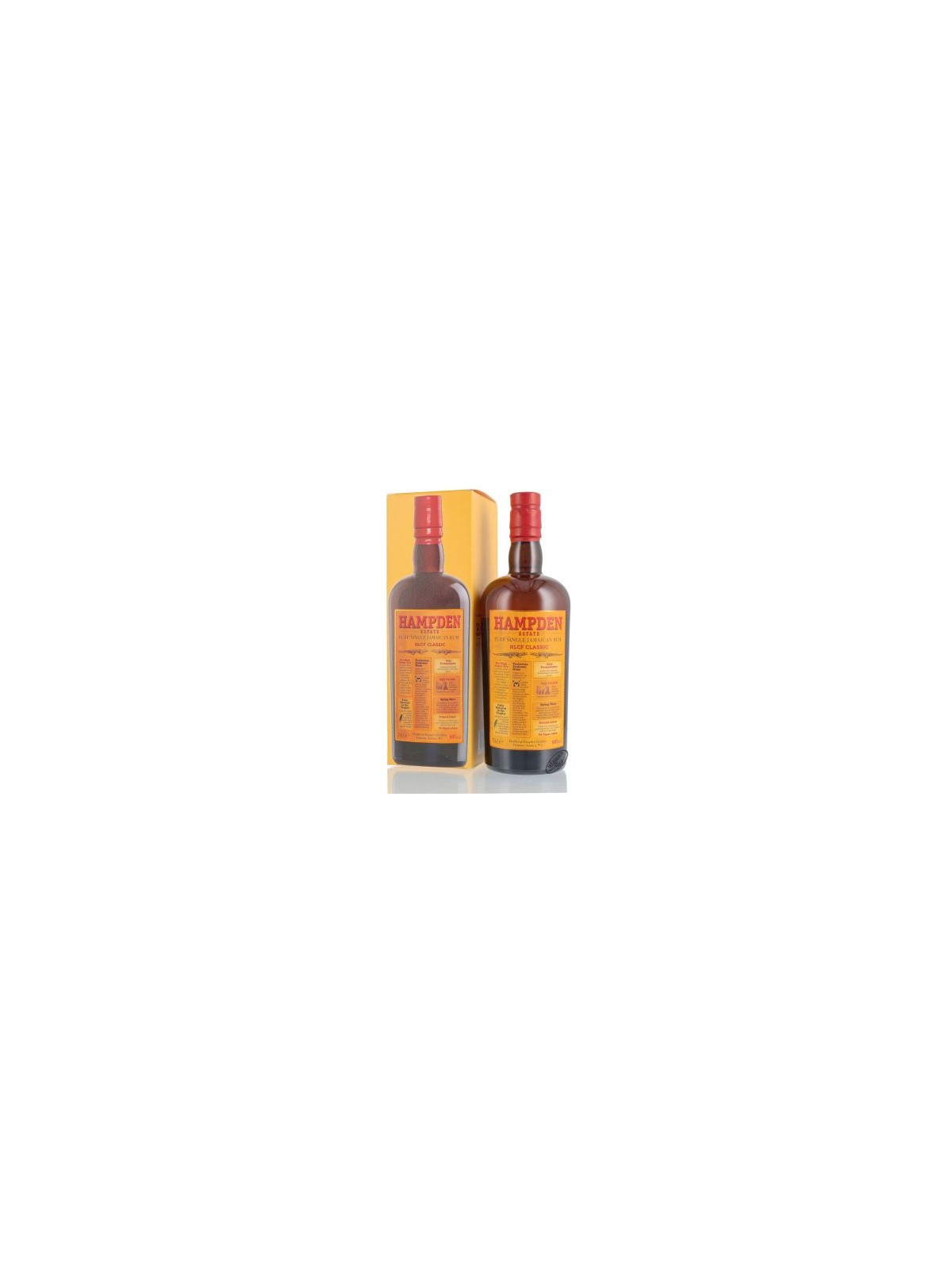 HAMPDEN ESTATE PURE SINGLE JAMAICAN RUM HLCF OVERPROOF CLASSIC RHUM DELLA GIAMAICA