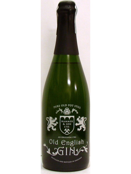 OLD ENGLISH GIN PURE OLD POT STILL - HAMMER & SON LTD