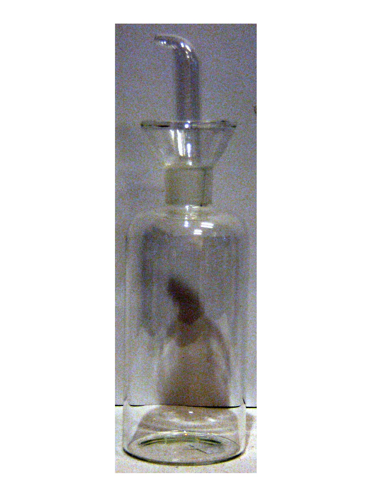 OLIERA CILINDRICA SALVAGOCCIA IN VETRO SOFFIATO 250 ml