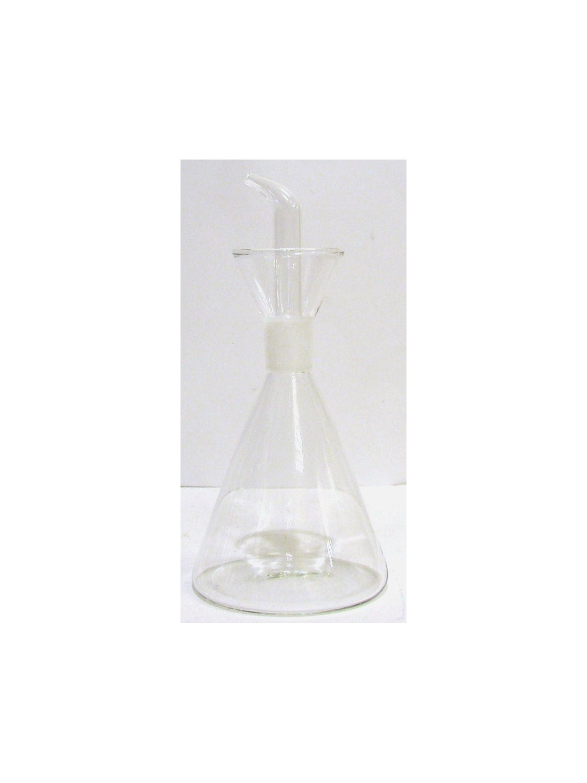 OLIERA CONICA SALVAGOCCIA IN VETRO SOFFIATO 250 ml