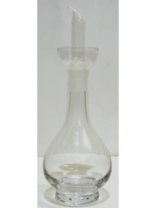 OLIERA ETRUSCA SALVAGOCCIA  IN VETRO SOFFIATO 550 ml