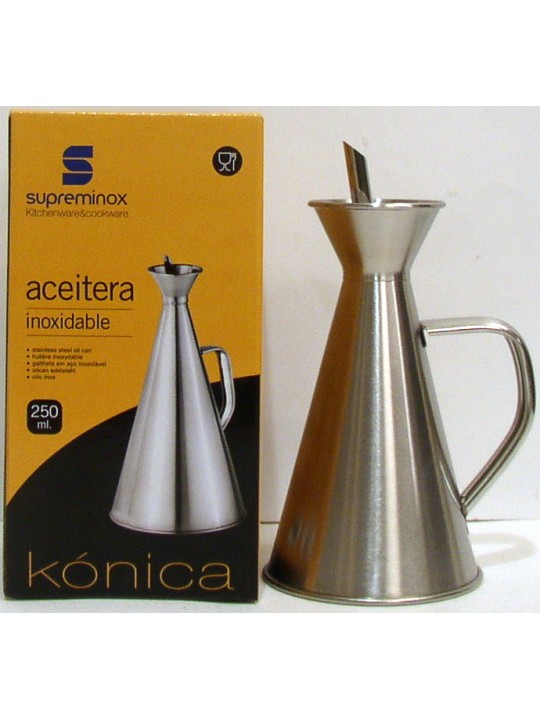 OLIERA- ACETIERA INOX KONICA 250 ml
