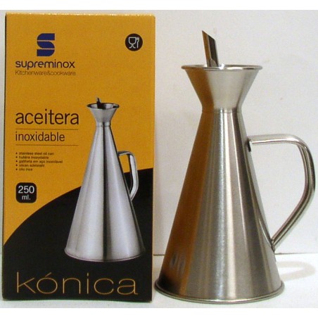 OLIERA- ACETIERA INOX KONICA 250 ml
