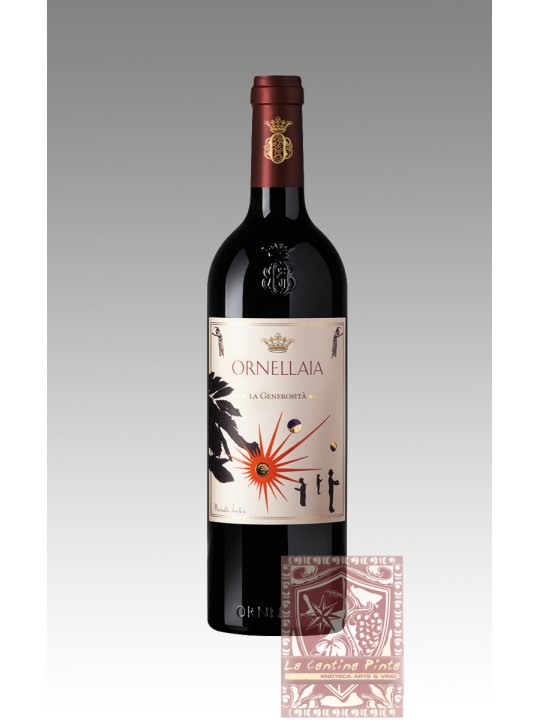 ORNELLAIA BOLGHERI SUPERIORE 2021 - ETICHETTA D'ARTISTA LA GENEROSITA' -   TENUTA DELL'ORNELLAIA