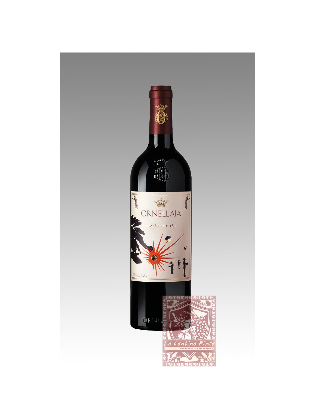 ORNELLAIA BOLGHERI SUPERIORE 2021 - ETICHETTA D'ARTISTA LA GENEROSITA' -   TENUTA DELL'ORNELLAIA