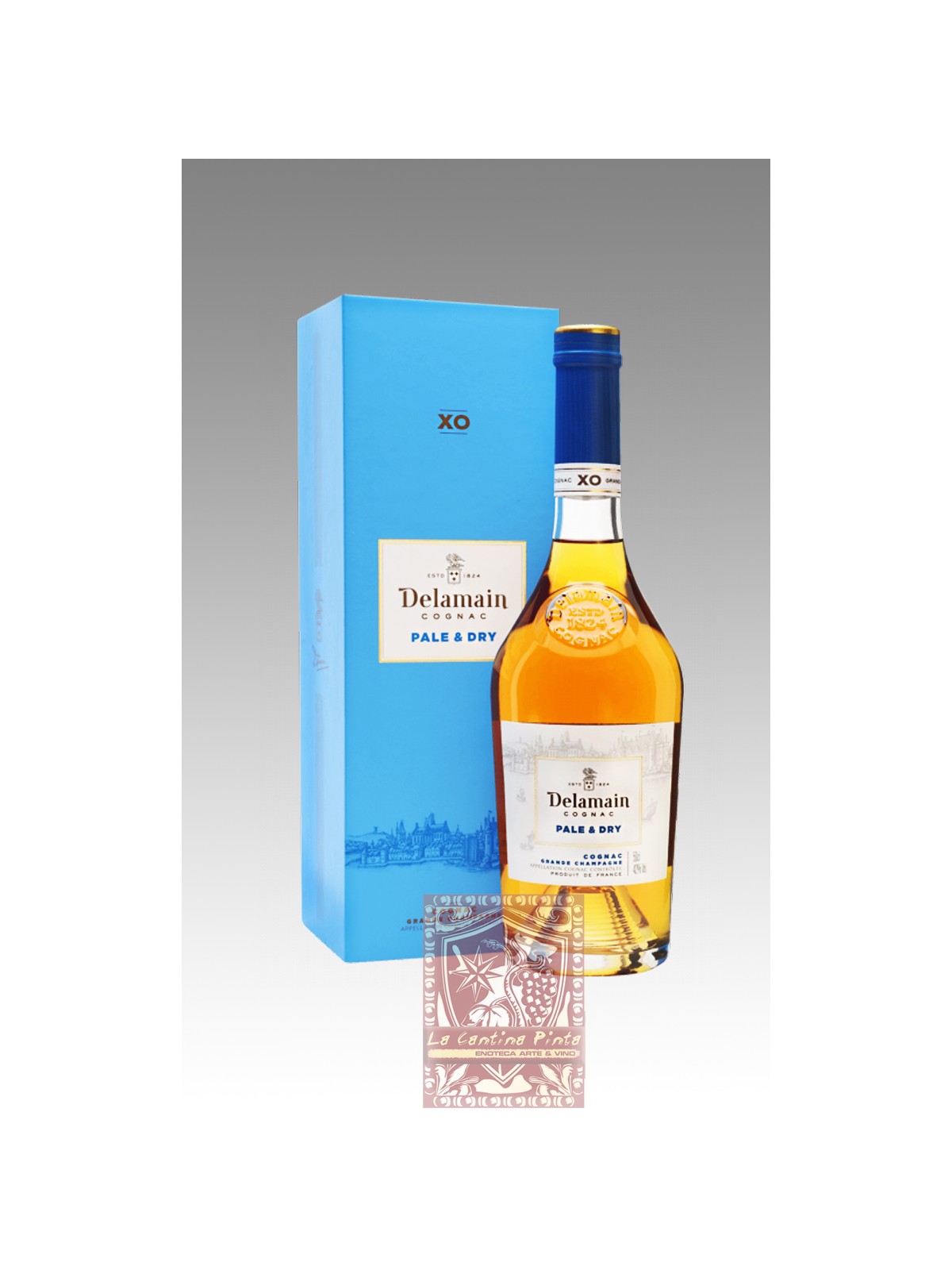 PALE & DRY COGNAC X.O. GRANDE CHAMPAGNE 70 CL  - DELAMAIN