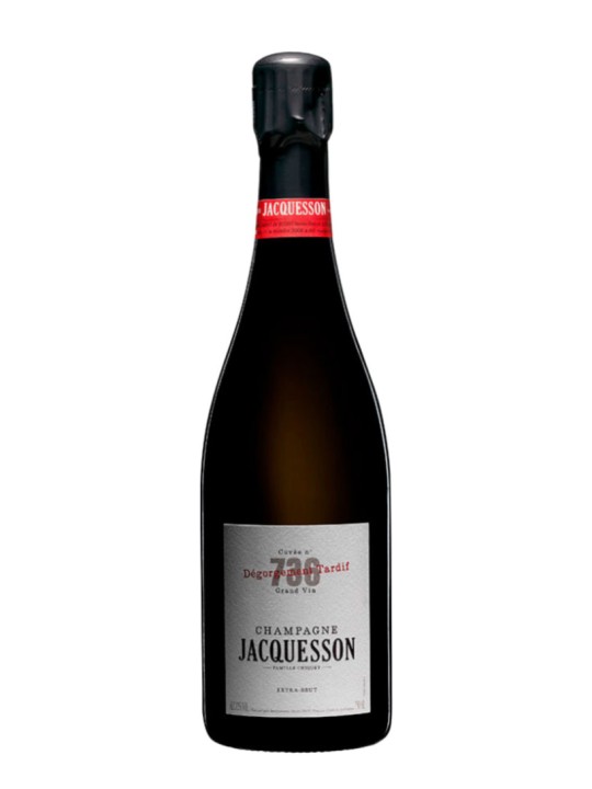 CHAMPAGNE JACQUESSON CUVEE 742  DEGOURGEMENT TARDIF EXTRA BRUT