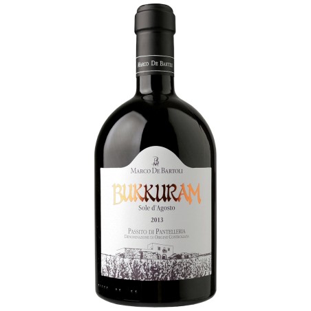 PASSITO DI PANTELLERIA 2020 BUKKURAM SOLE D'AGOSTO -MARCO DE BARTOLI 0,5 LT
