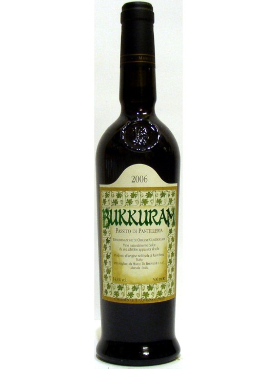 PASSITO DI PANTELLERIA PADRE DELLA VIGNA 2014 BUKKURAM 0,50 LT- MARCO DE BARTOLI