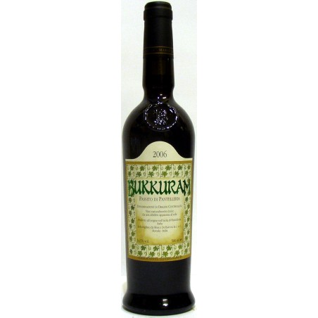 PASSITO DI PANTELLERIA PADRE DELLA VIGNA 2019 BUKKURAM 0,50 LT- MARCO DE BARTOLI