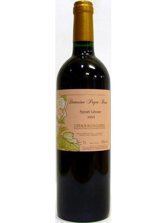 PEYRE ROSE 2003 CLOS SYRAH LEONE - MARLENE SORIA