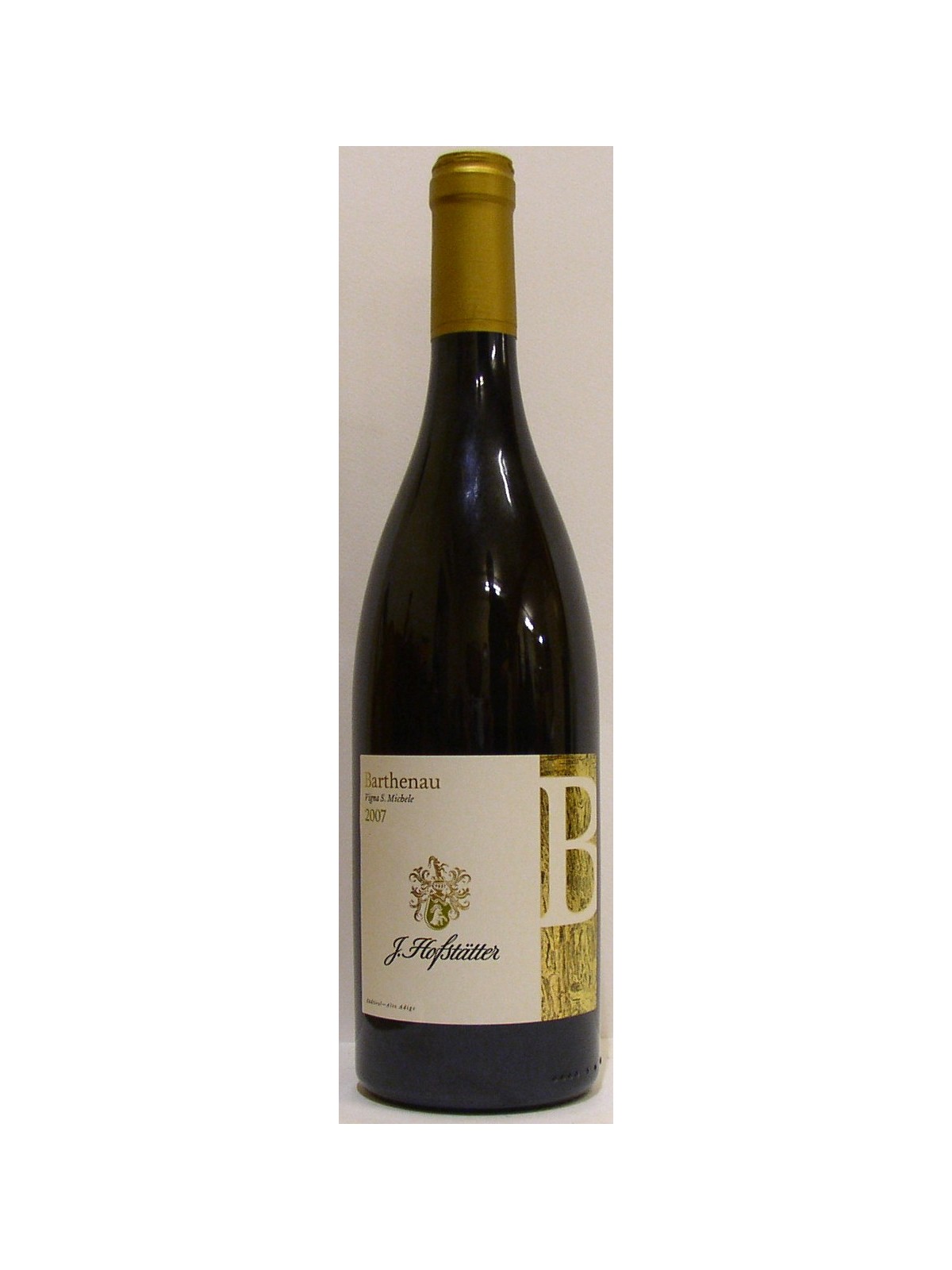 PINOT BIANCO BARTHENAU 2007 VIGNA SAN MICHELE - HOFSTATTER