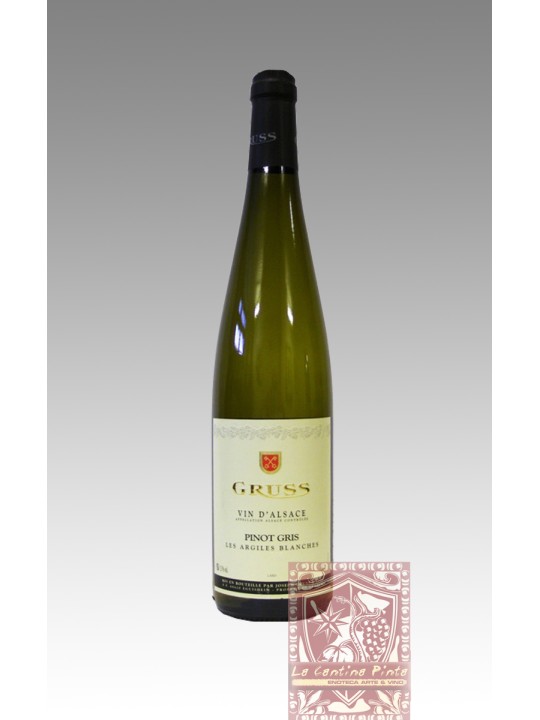 PINOT GRIS LES ARGILES BLANCHES 2015 - GRUSS