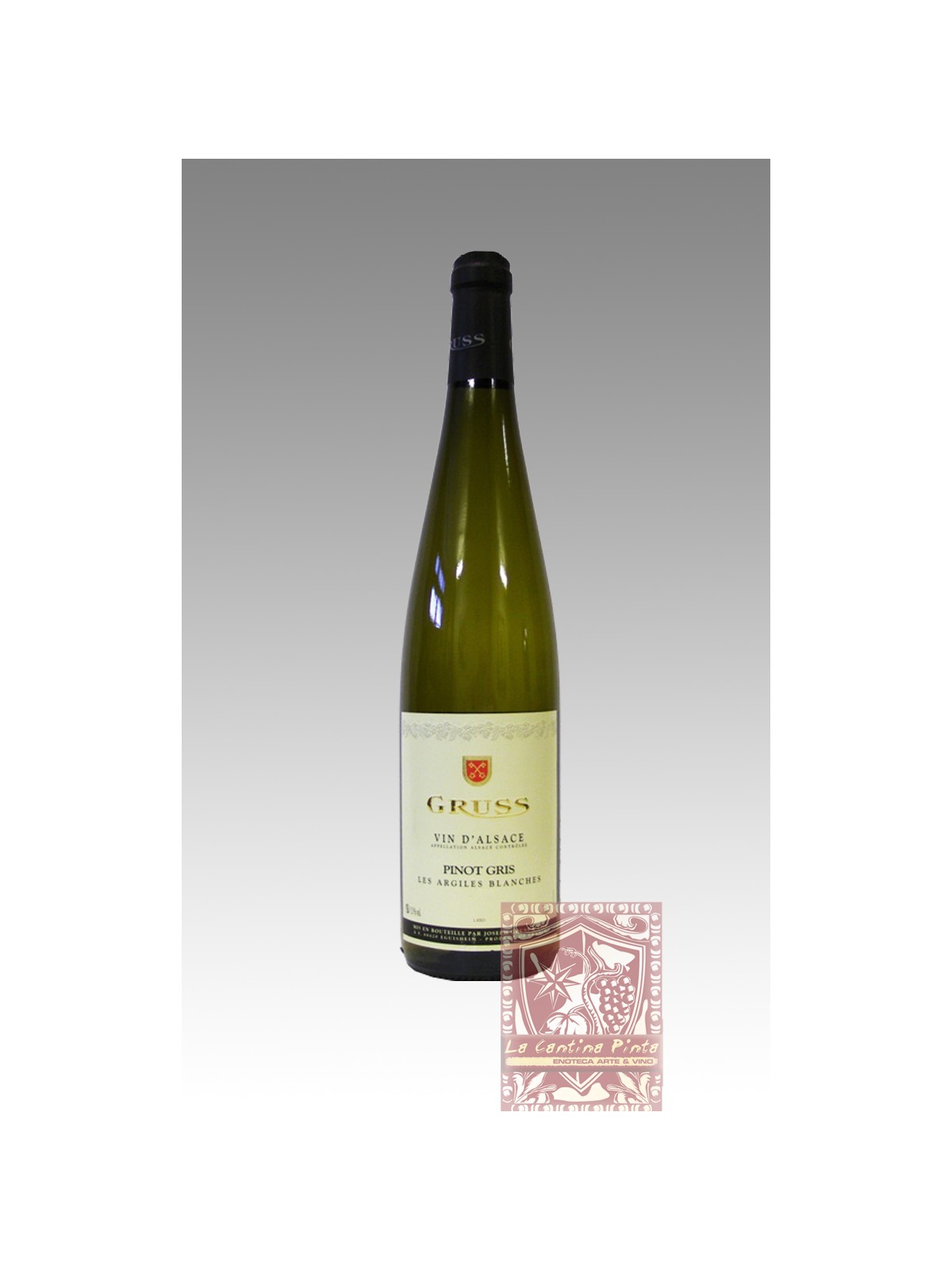 PINOT GRIS LES ARGILES BLANCHES 2015 - GRUSS