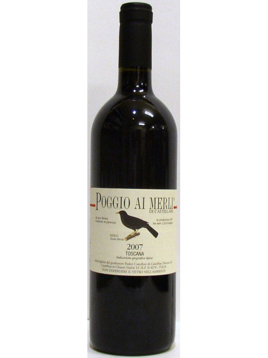 POGGIO AI MERLI 2007 - CASTELLARE DI CASTELLINA