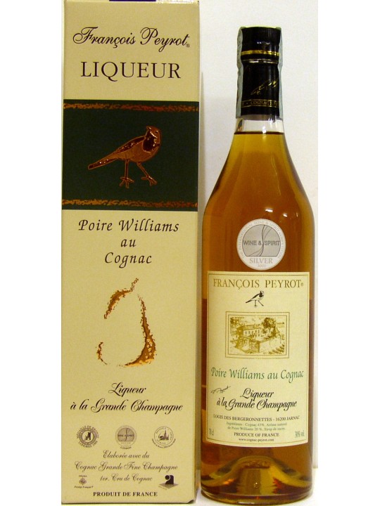 LIQUEUR POIRE WILLIAMS & COGNAC - FRANCOIS PEYROT