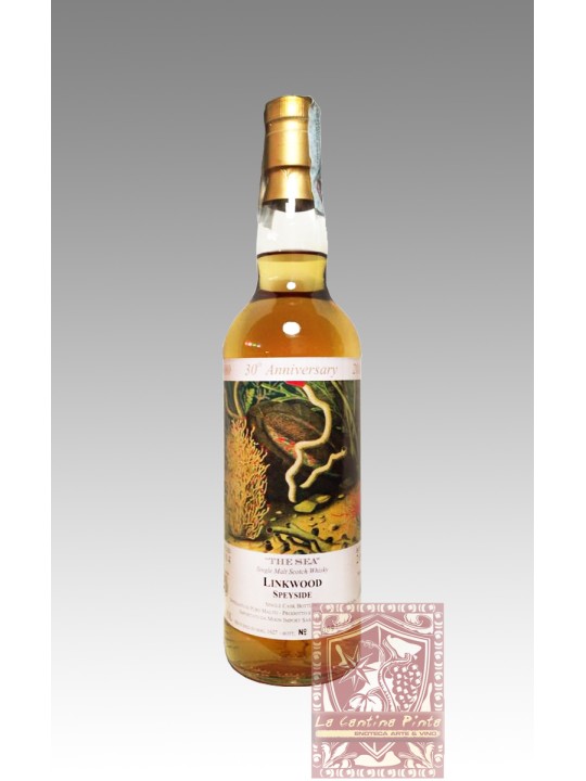 THE SEA SINGLE MALT WHISKY LINKWOOD 1984/2010 30th ANNIVERSARY MOON IMPORT