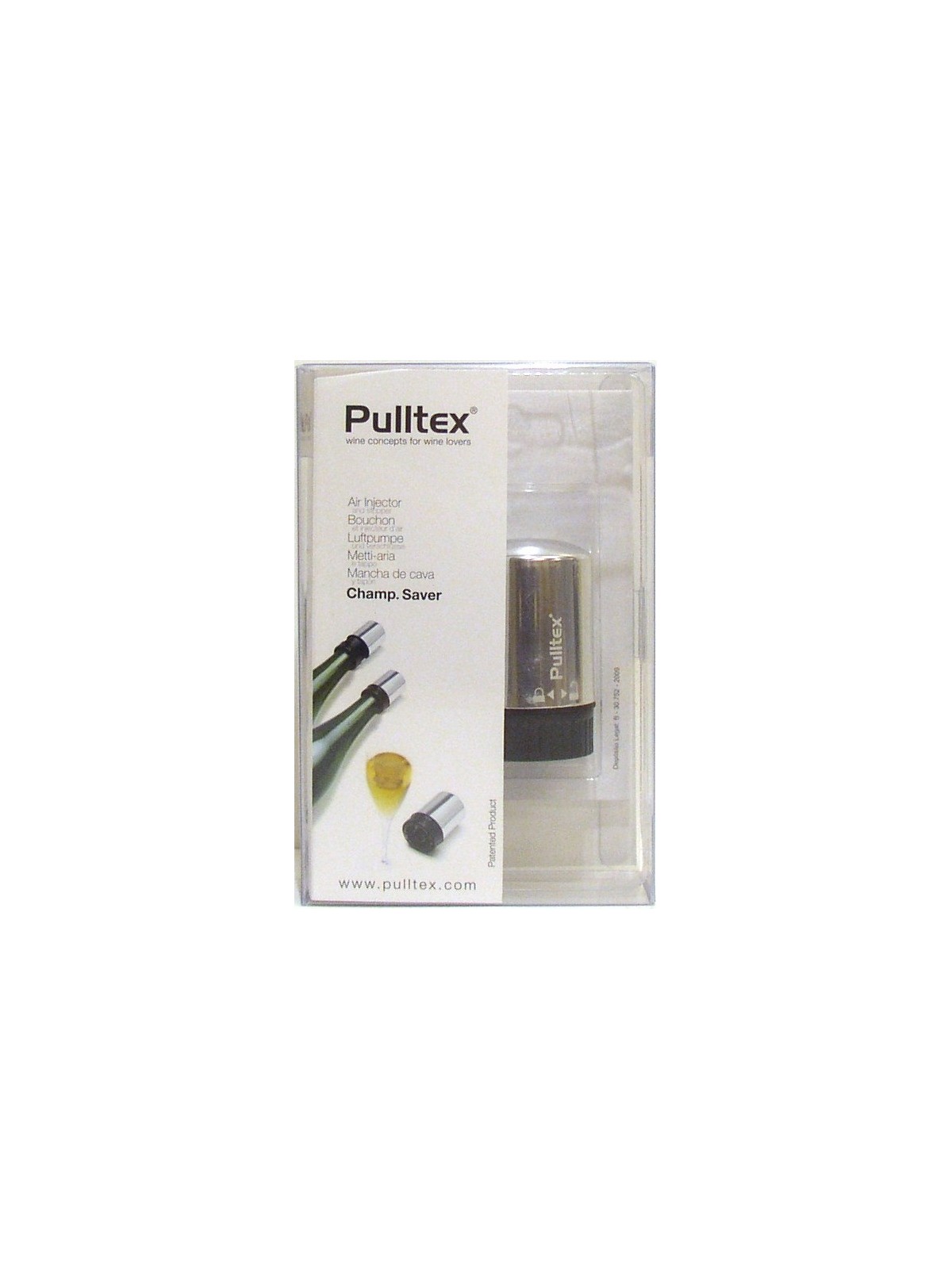 POMPETTA PER CHAMPAGNE, CHAMP.SAVER AIR INJECTOR - PULLTEX
