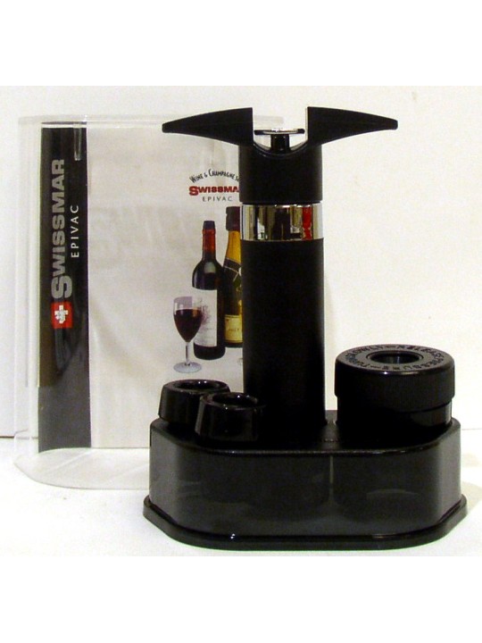 POMPETTA SALVAVINO & CHAMPAGNE (WINE & CHAMPAGNER SET) - SWISSMAR EPIVAC