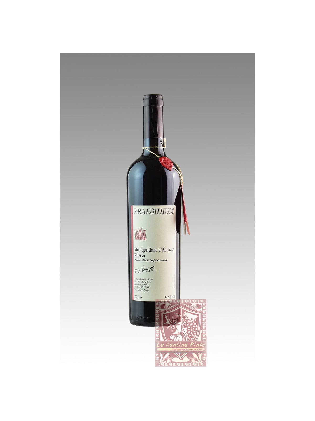 PRAESIDIUM MONTEPULCIANO D'ABRUZZO RISERVA 2019 - ENZO PASQUALE