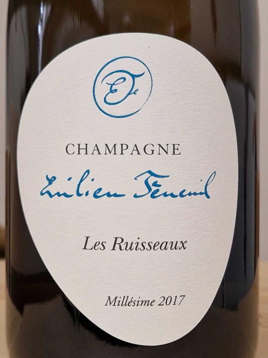 PREMIER CRU LES RUISSEAUX CHAMPAGNE DOSAGE ZERO BdN 2018 EMILIEN FENEUIL