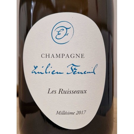 PREMIER CRU LES RUISSEAUX CHAMPAGNE DOSAGE ZERO BdN 2018 EMILIEN FENEUIL