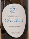 PREMIER CRU LES RUISSEAUX CHAMPAGNE DOSAGE ZERO BdN 2018 EMILIEN FENEUIL