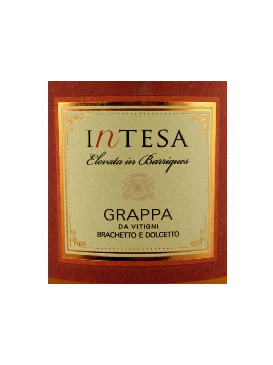 GRAPPA INTESA ELEVATA IN BARRIQUE ASTUCCIATA MAZZETTI