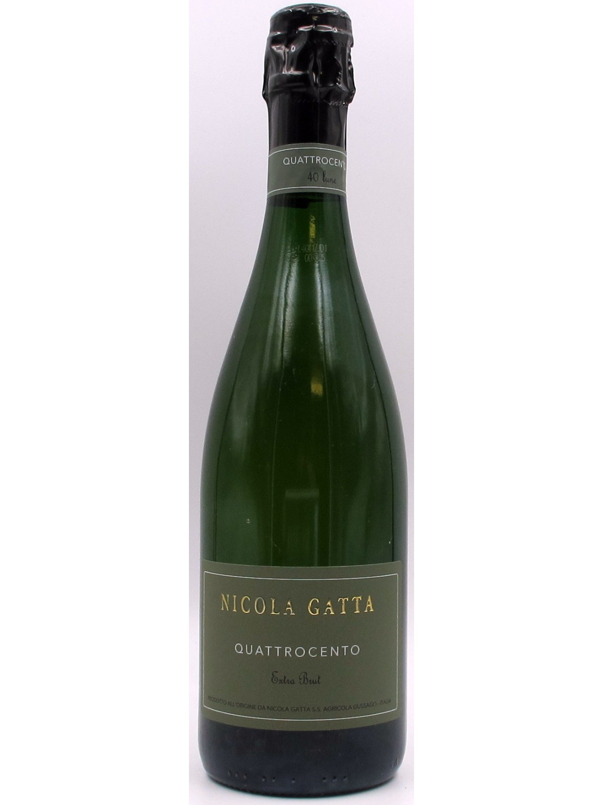 QUATTROCENTO SPUMANTE EXTRA BRUT 40 LUNE METODO CLASSICO MAGNUM 1,5 LT - NICOLA GATTA