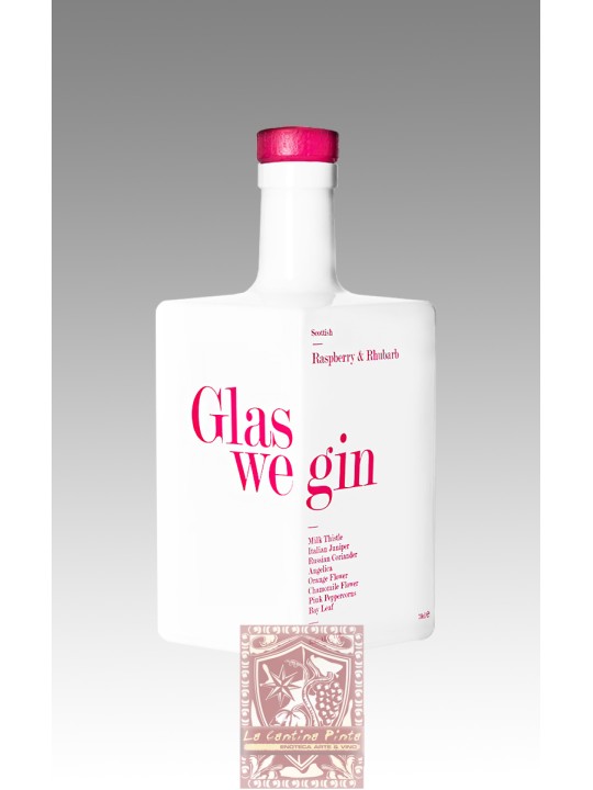 RASPBERRY & RHUBARB GIN - GLASWEGIN