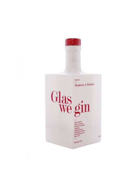RASPERRY & RHUBART GIN - GLASWEGIN