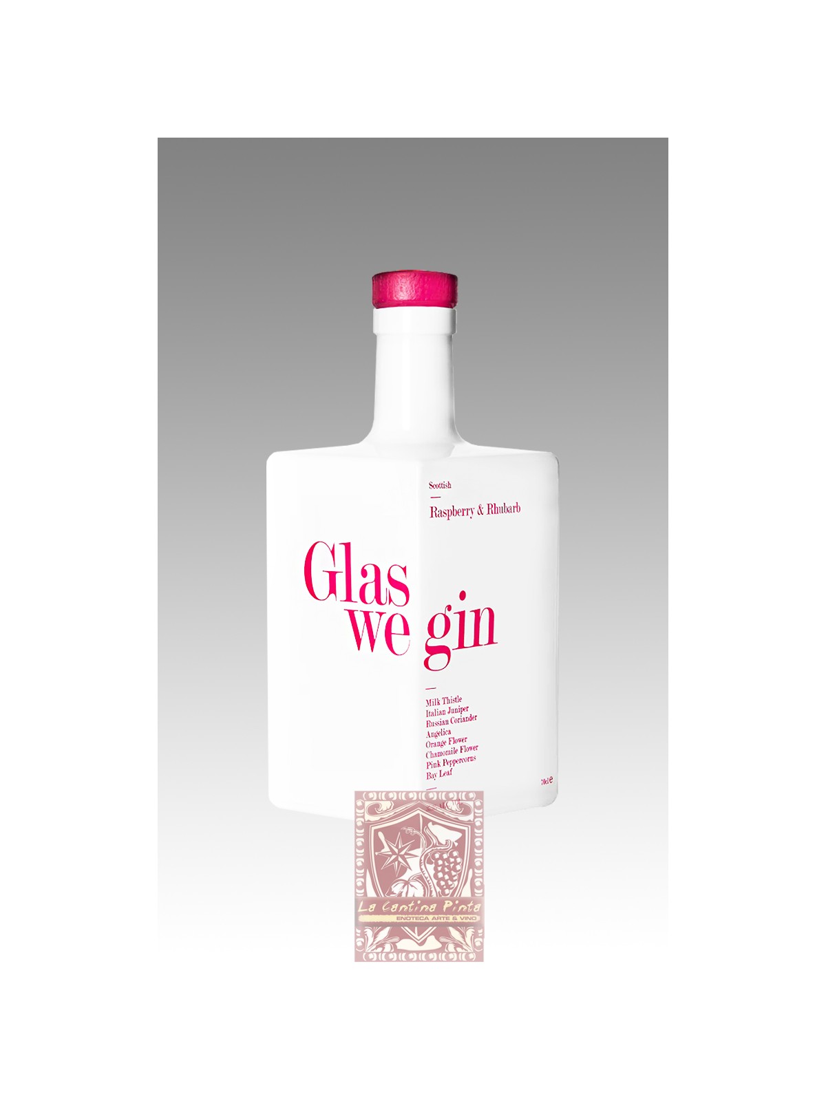 RASPBERRY & RHUBARB GIN - GLASWEGIN