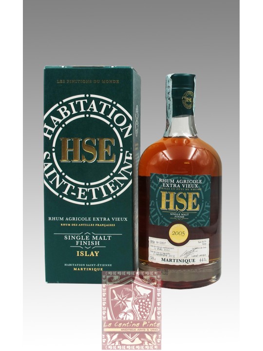 RHUM  AGRICOLE EXTRA VIEUX HSE 2005 SAINT-ETIENNE SINGLE MALT FINISH. RUM DELLA MARTINICA