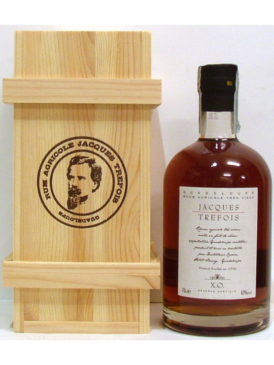 RHUM AGRICOLE JACQUES TREFOIS XO TRES VIEUX, RUM DELLA GUADELOUPE