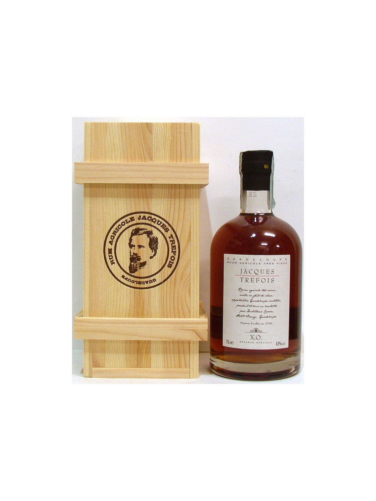 RHUM AGRICOLE JACQUES TREFOIS XO TRES VIEUX, RUM DELLA GUADELOUPE